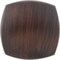 Jeffrey Alexander 1-3/8" Overall Length Brushed Oil Rubbed Bronze Square Audrey Cabinet Knob 278L-DBAC - alternate 2